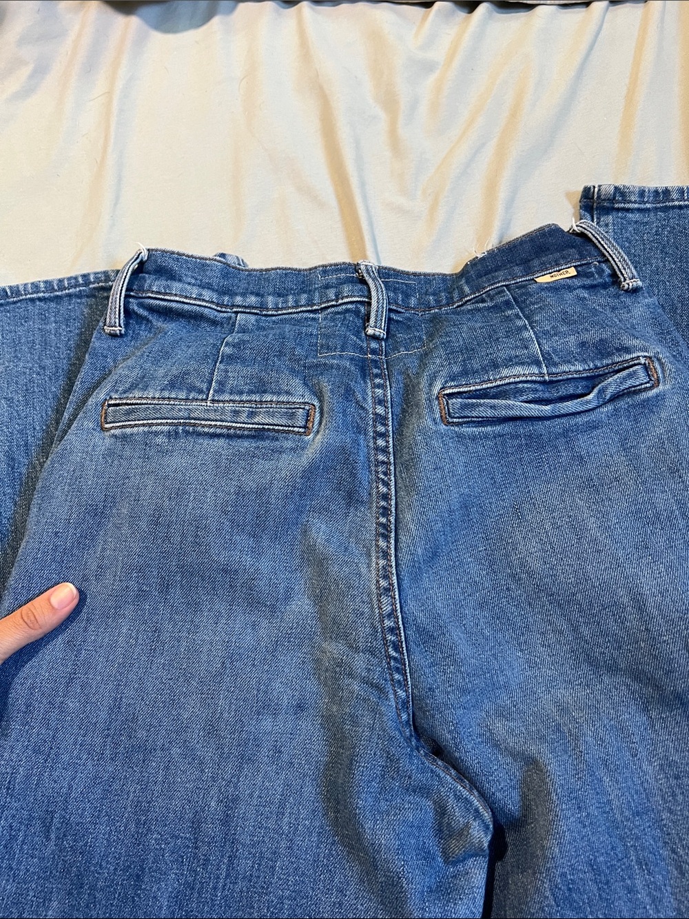 MOTHER high waisted, spinner prep skimp - Picture 5 of 5